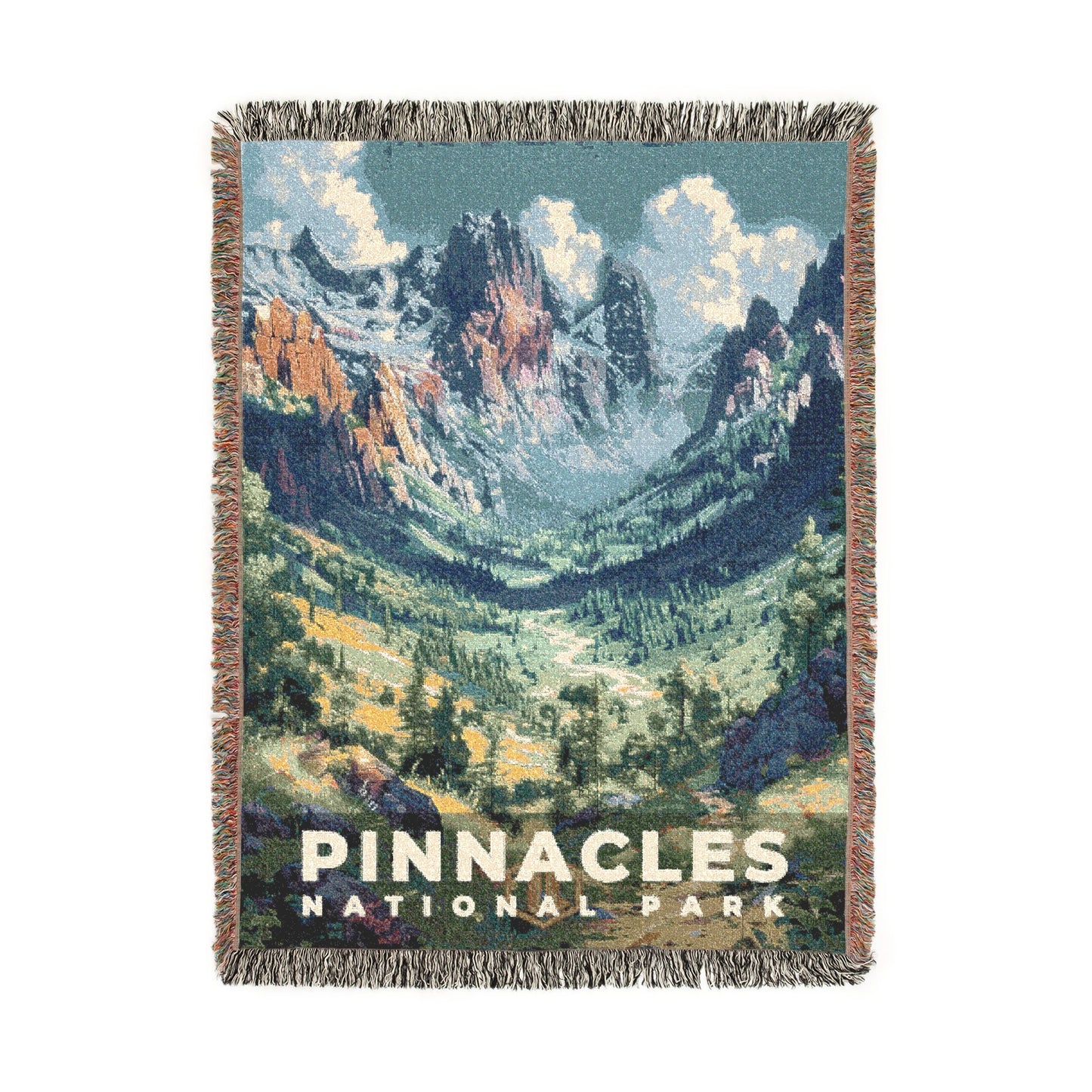 Pinnacles National Park Woven Blanket | S13
