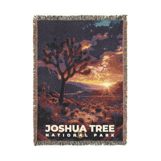 Joshua Tree National Park Woven Blanket | S13