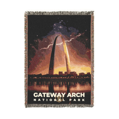 Gateway Arch National Park Woven Blanket | S10