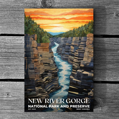 New River Gorge National Park Poster | S09