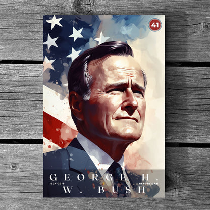 George H W Bush Poster | S02