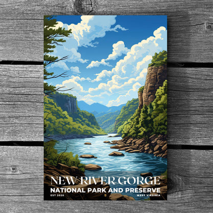 New River Gorge National Park Poster | S07