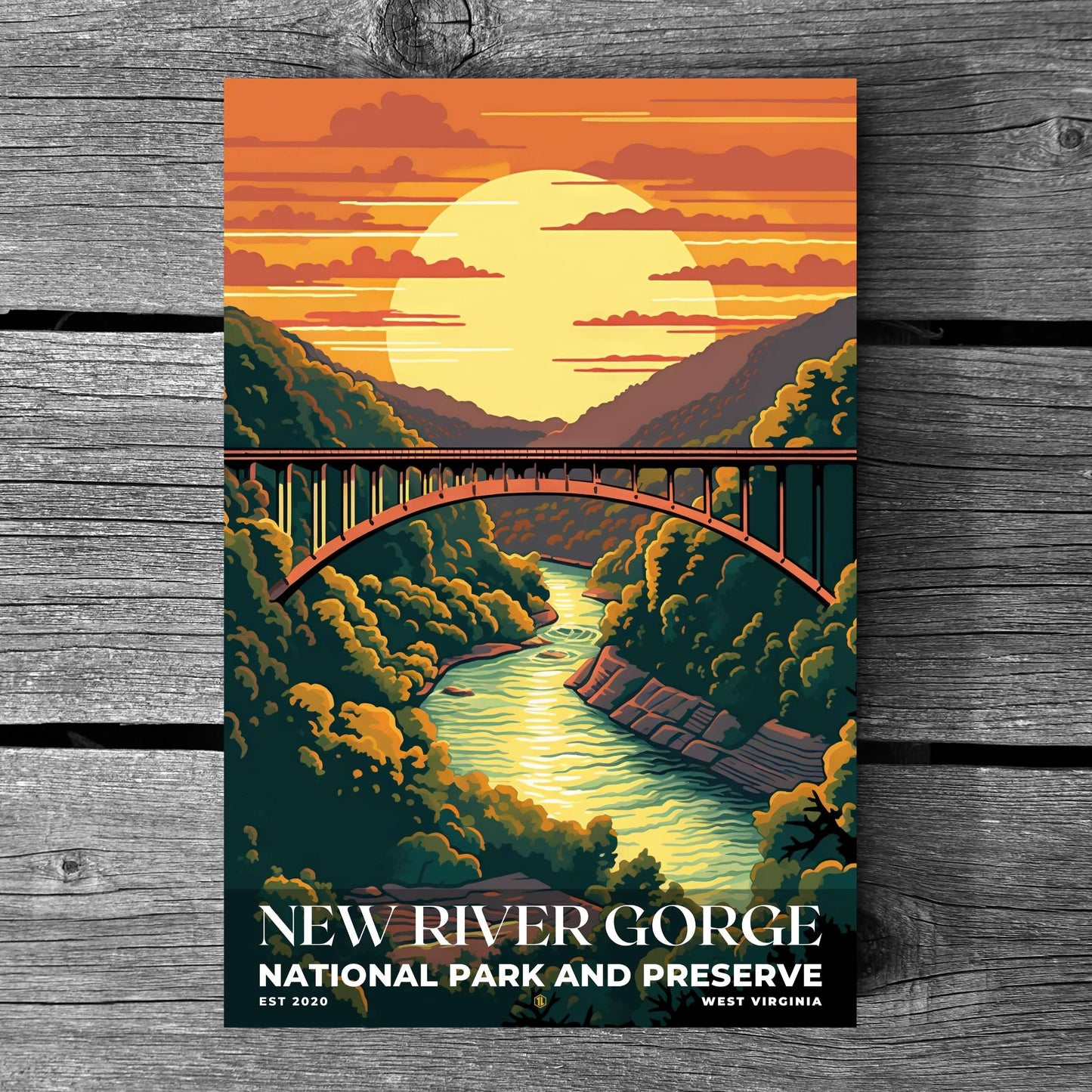 New River Gorge National Park Poster | S05