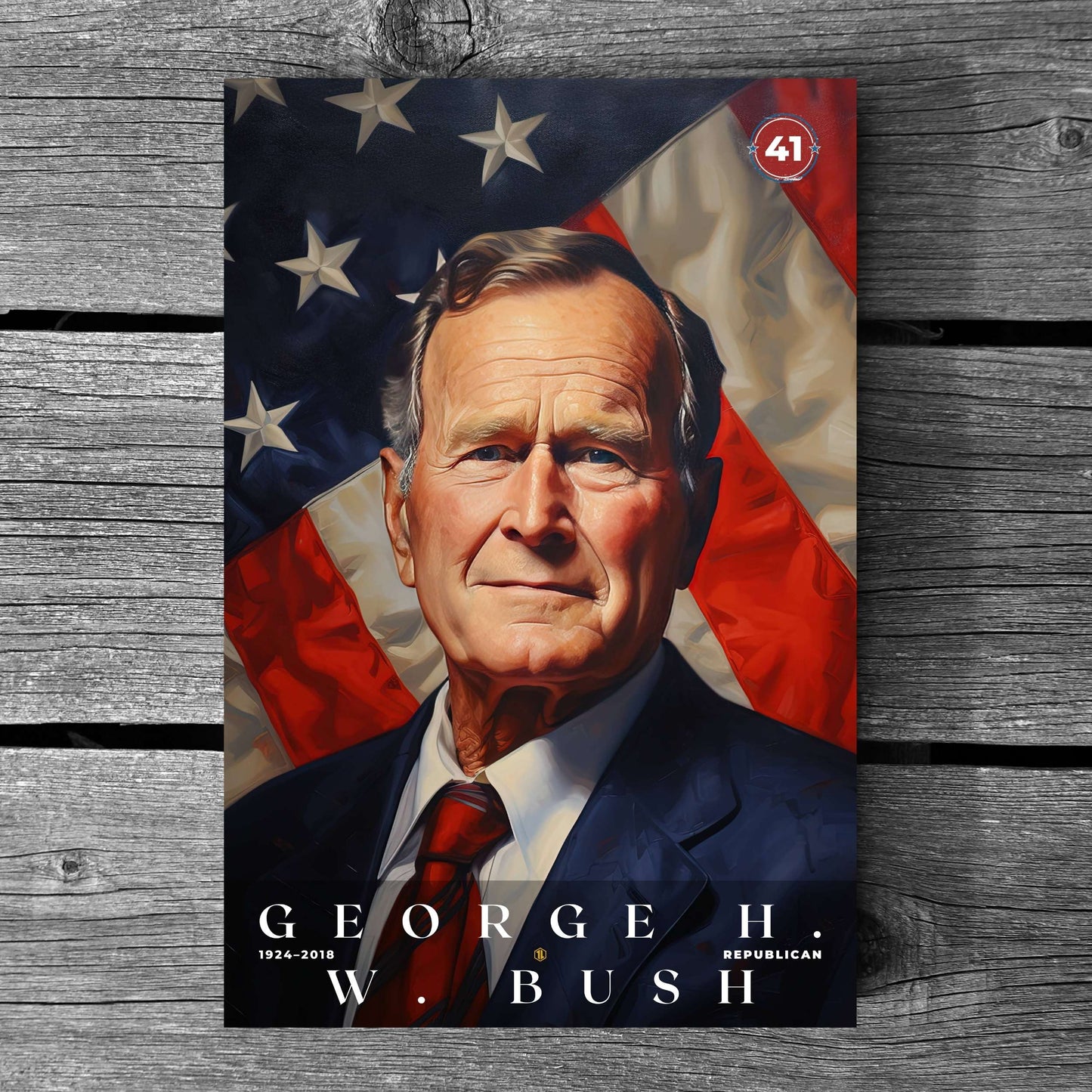 George H W Bush Poster | S04