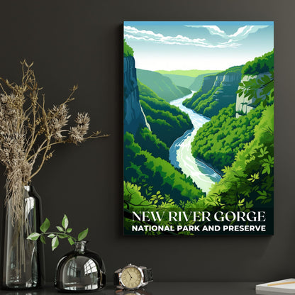 New River Gorge National Park Poster | S01