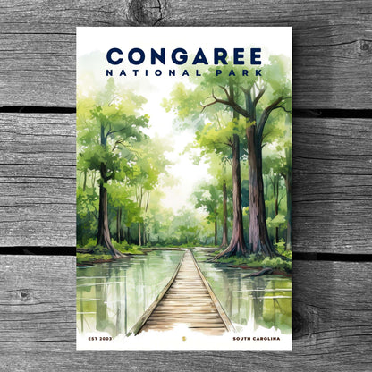 Congaree National Park Poster | S08