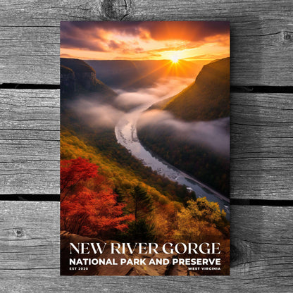 New River Gorge National Park Poster | S10