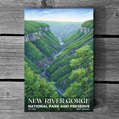 New River Gorge National Park Poster | S02