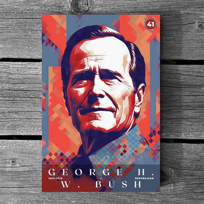 George H W Bush Poster | S01