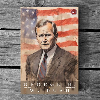 George H W Bush Poster | S03