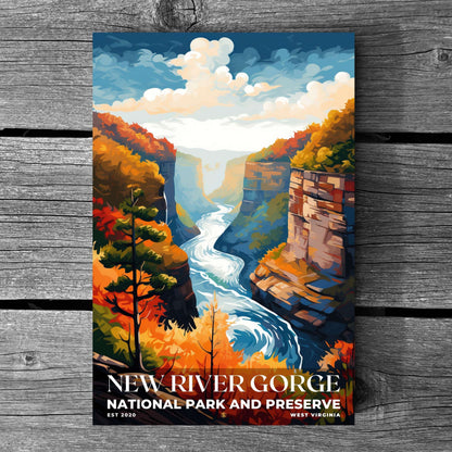 New River Gorge National Park Poster | S06