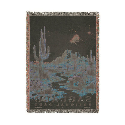 Saguaro National Park Woven Blanket | S04