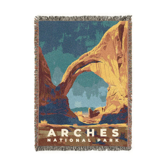 Arches National Park Woven Blanket | S20