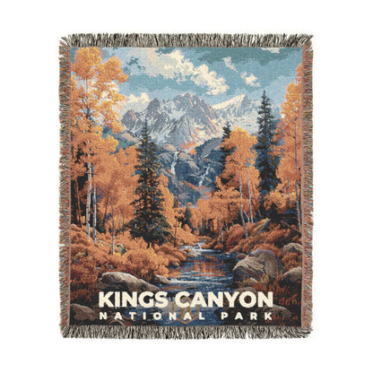 Kings Canyon National Park Woven Blanket | S18