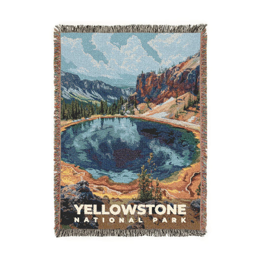 Yellowstone National Park Woven Blanket | S18