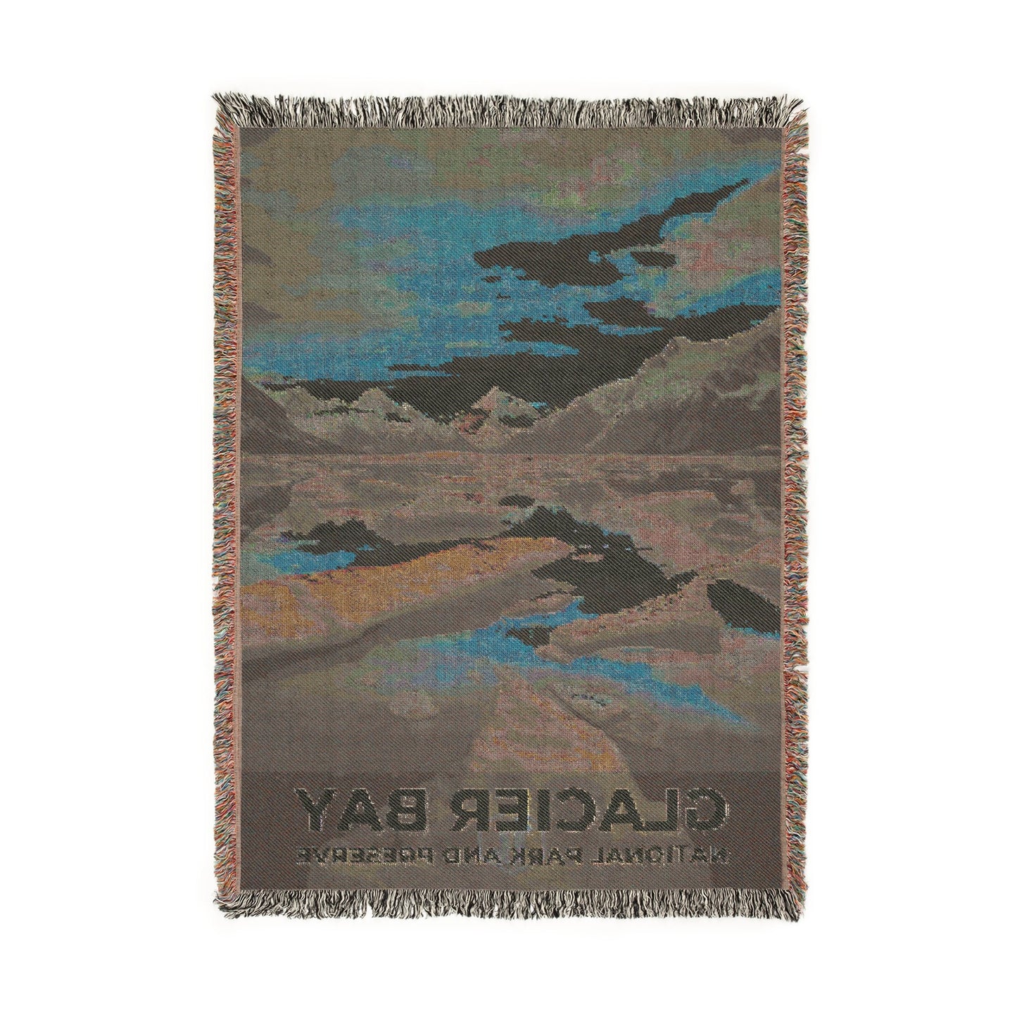 Glacier Bay National Park Woven Blanket | S10