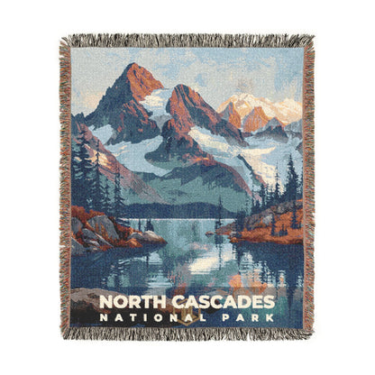 North Cascades National Park Woven Blanket | S11