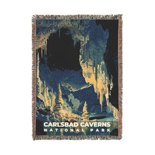 Carlsbad Caverns National Park Woven Blanket | S11