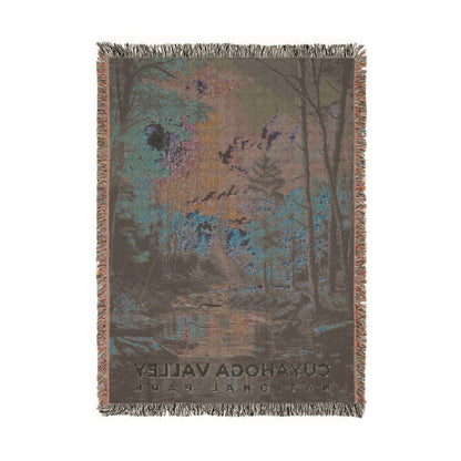 Cuyahoga Valley National Park Woven Blanket | S16
