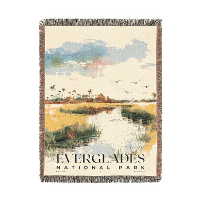 Everglades National Park Woven Blanket | S04