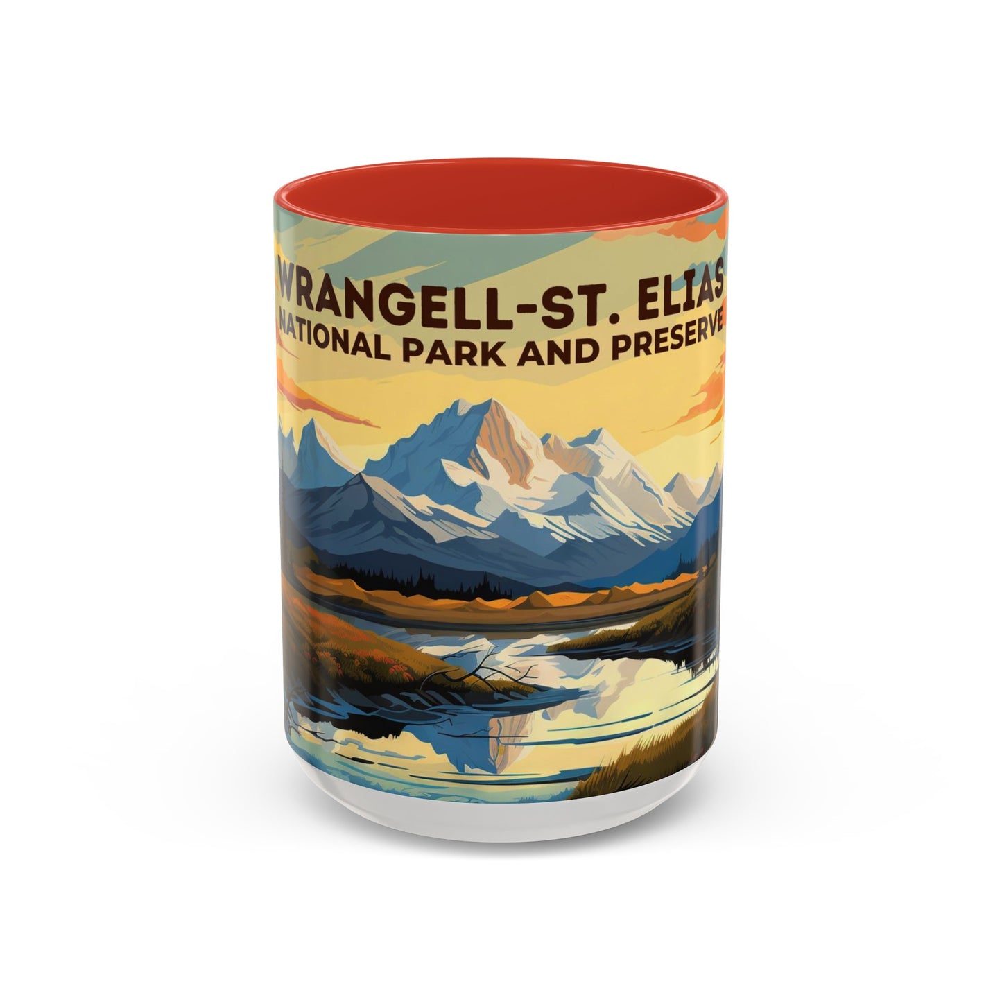 Wrangell-St. Elias National Park Mug | Accent Coffee Mug (11, 15oz)