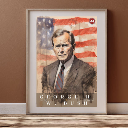 George H W Bush Poster | S03