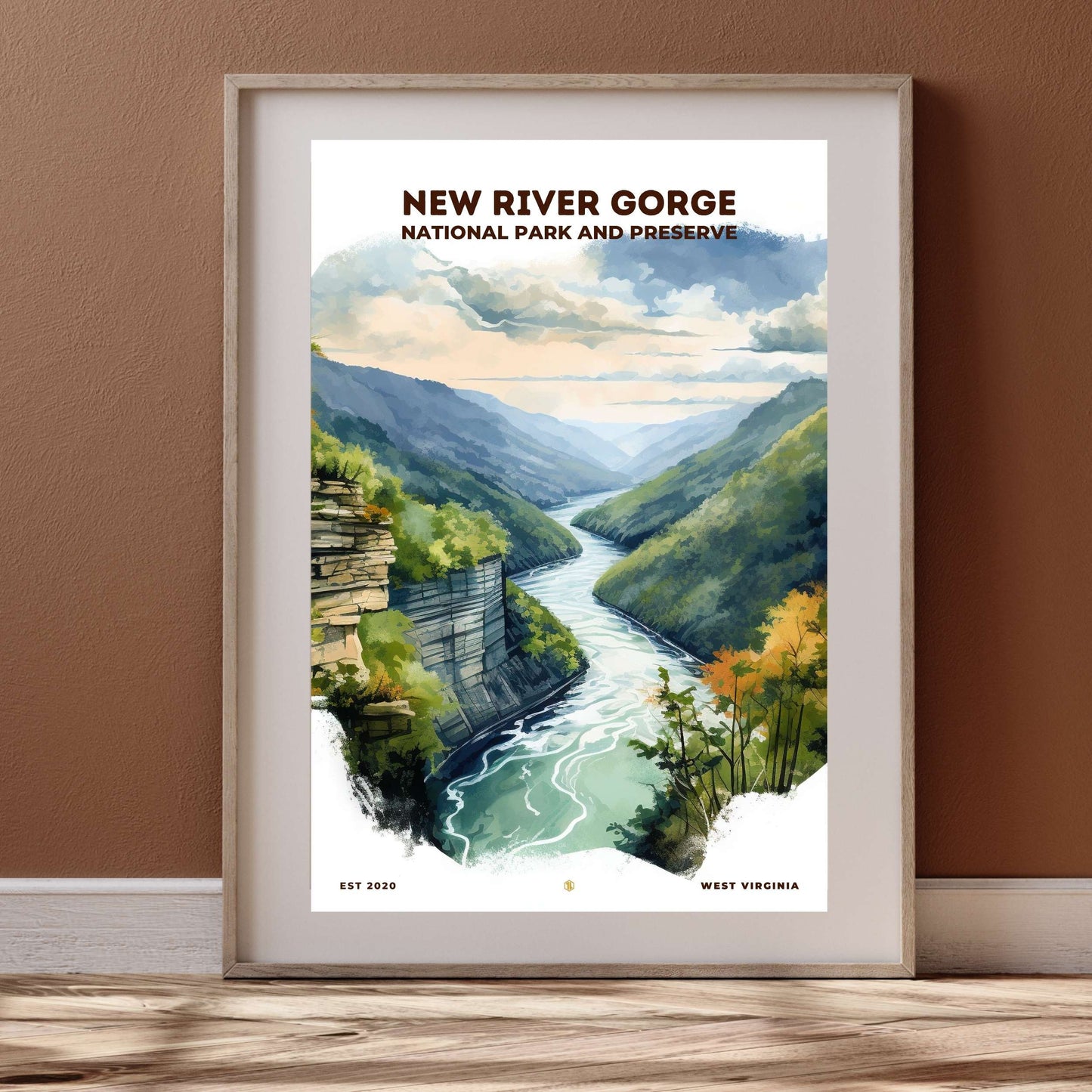 New River Gorge National Park Poster | S08