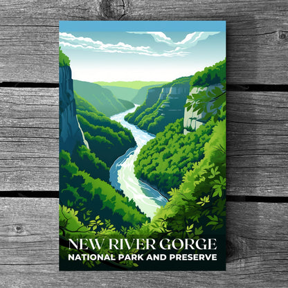 New River Gorge National Park Poster | S01