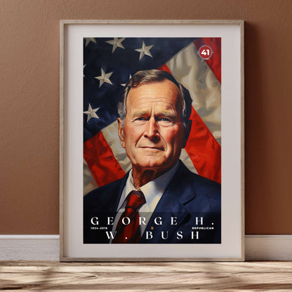 George H W Bush Poster | S04