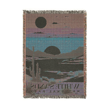 White Sands National Park Woven Blanket | S05