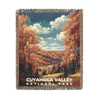 Cuyahoga Valley National Park Woven Blanket | S13