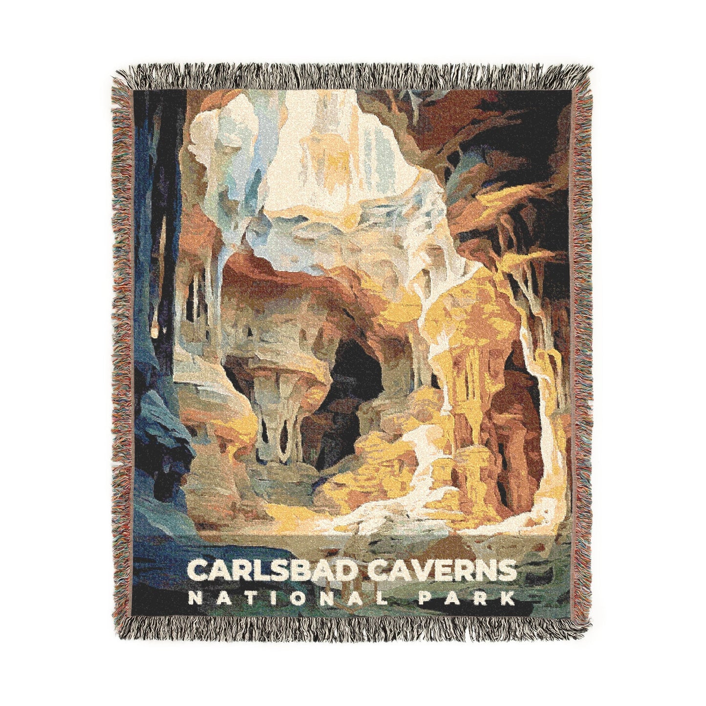 Carlsbad Caverns National Park Woven Blanket | S06