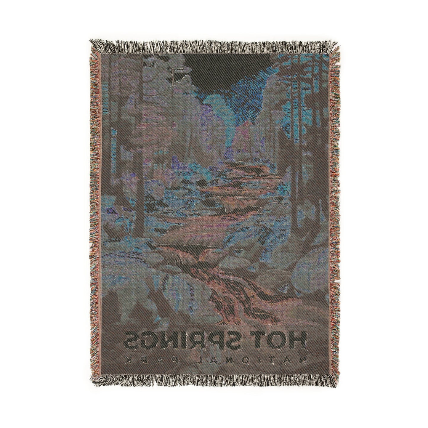 Hot Springs National Park Woven Blanket | S09