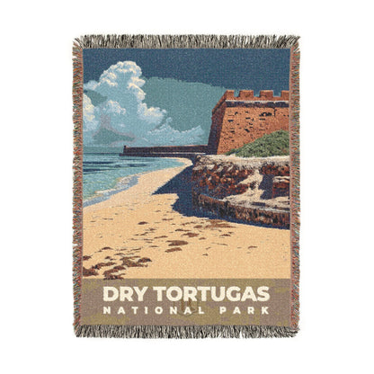 Dry Tortugas National Park Woven Blanket | S19