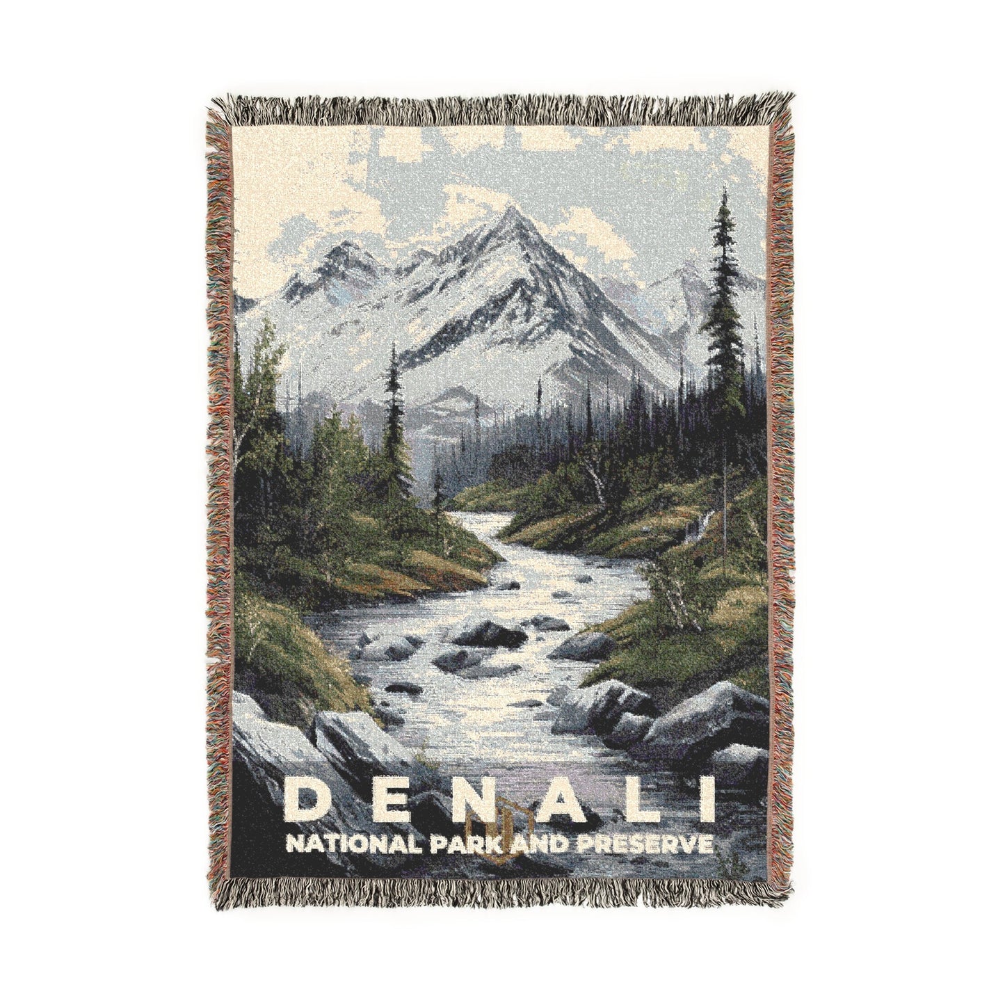 Denali National Park Woven Blanket | S17