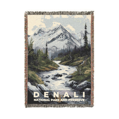 Denali National Park Woven Blanket | S17