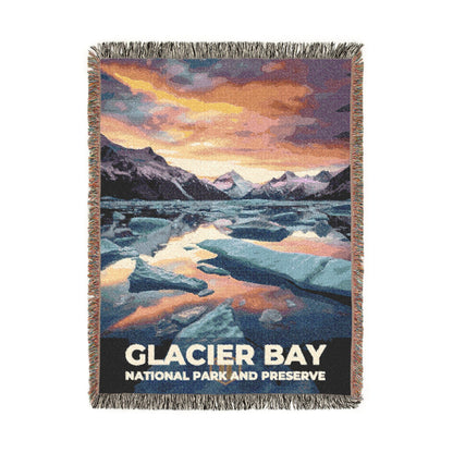Glacier Bay National Park Woven Blanket | S10