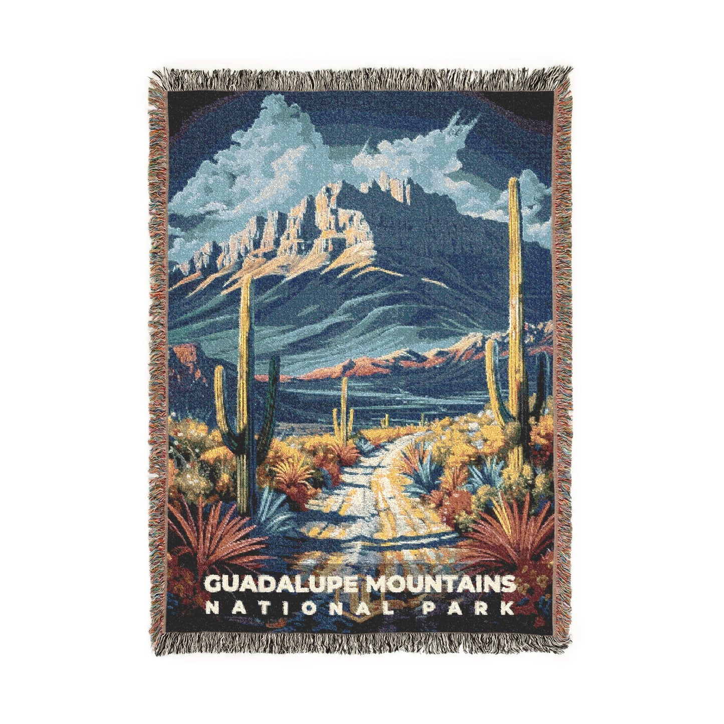 Guadalupe Mountains National Park Woven Blanket | S16