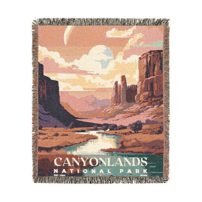 Canyonlands National Park Woven Blanket | S05
