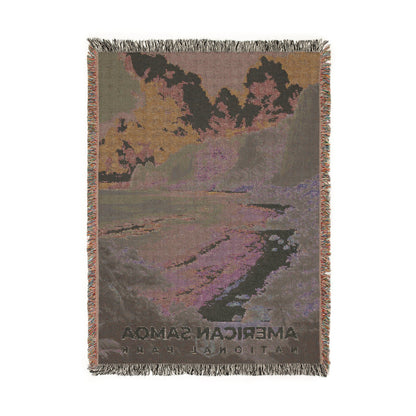 American Samoa National Park Woven Blanket | S13