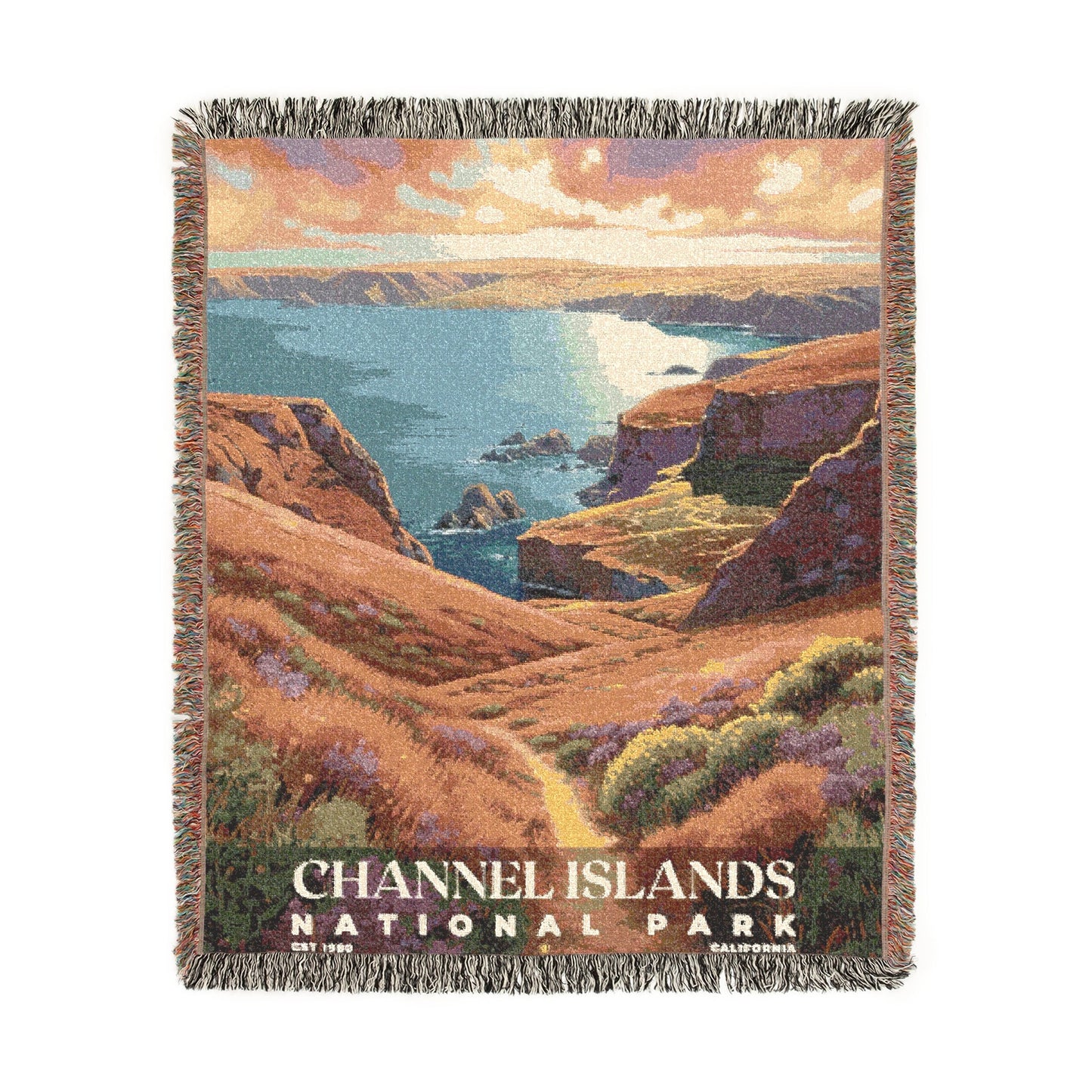 Channel Islands National Park Woven Blanket | S02