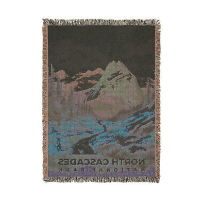 North Cascades National Park Woven Blanket | S08