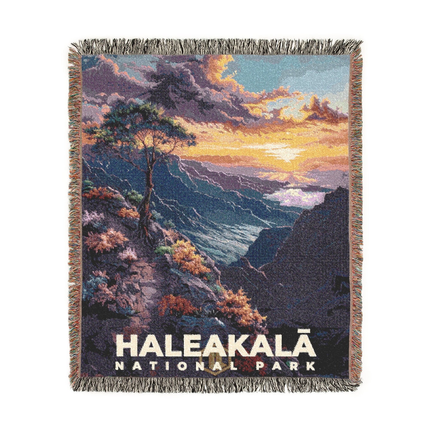 Haleakala National Park Woven Blanket | S18