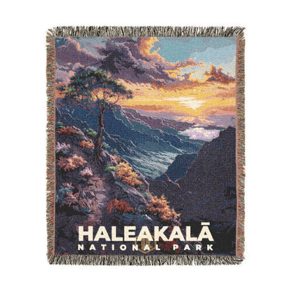 Haleakala National Park Woven Blanket | S18