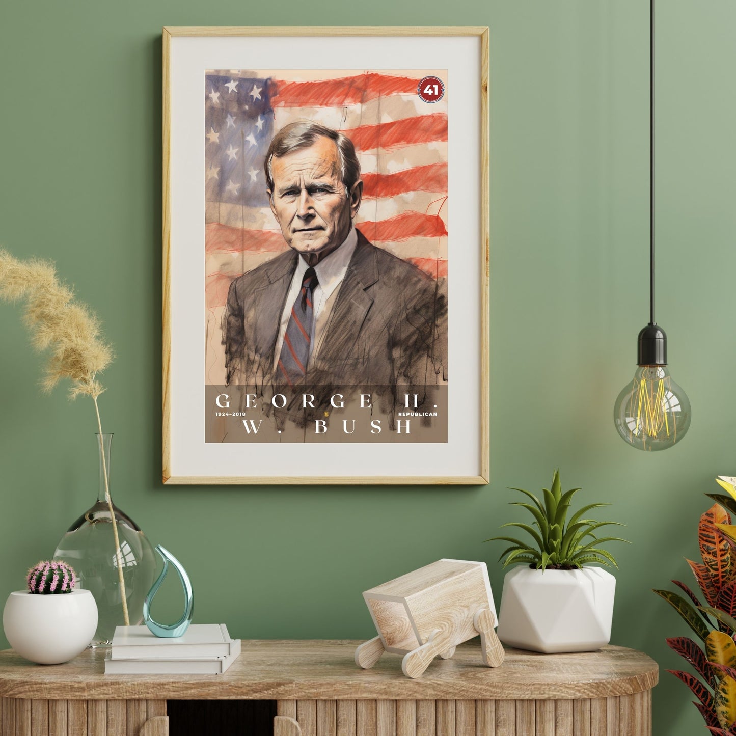 George H W Bush Poster | S03