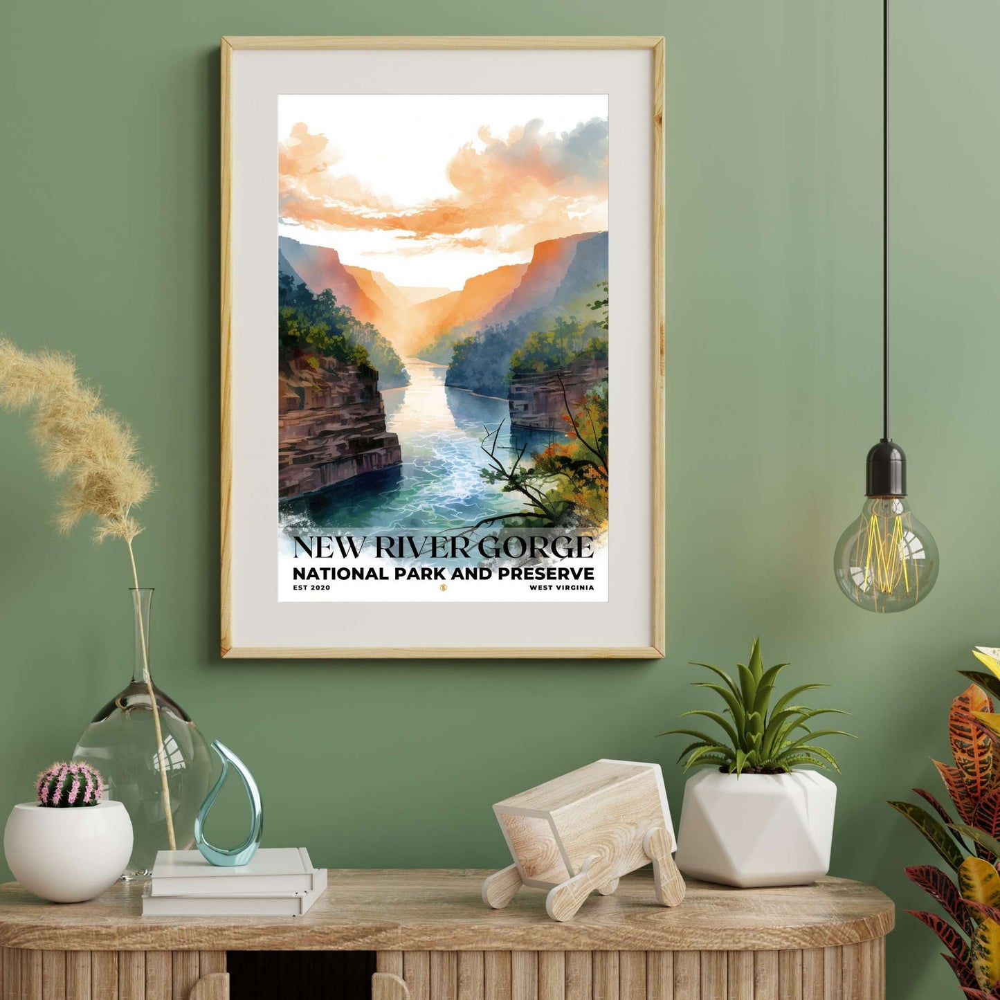 New River Gorge National Park Poster | S04