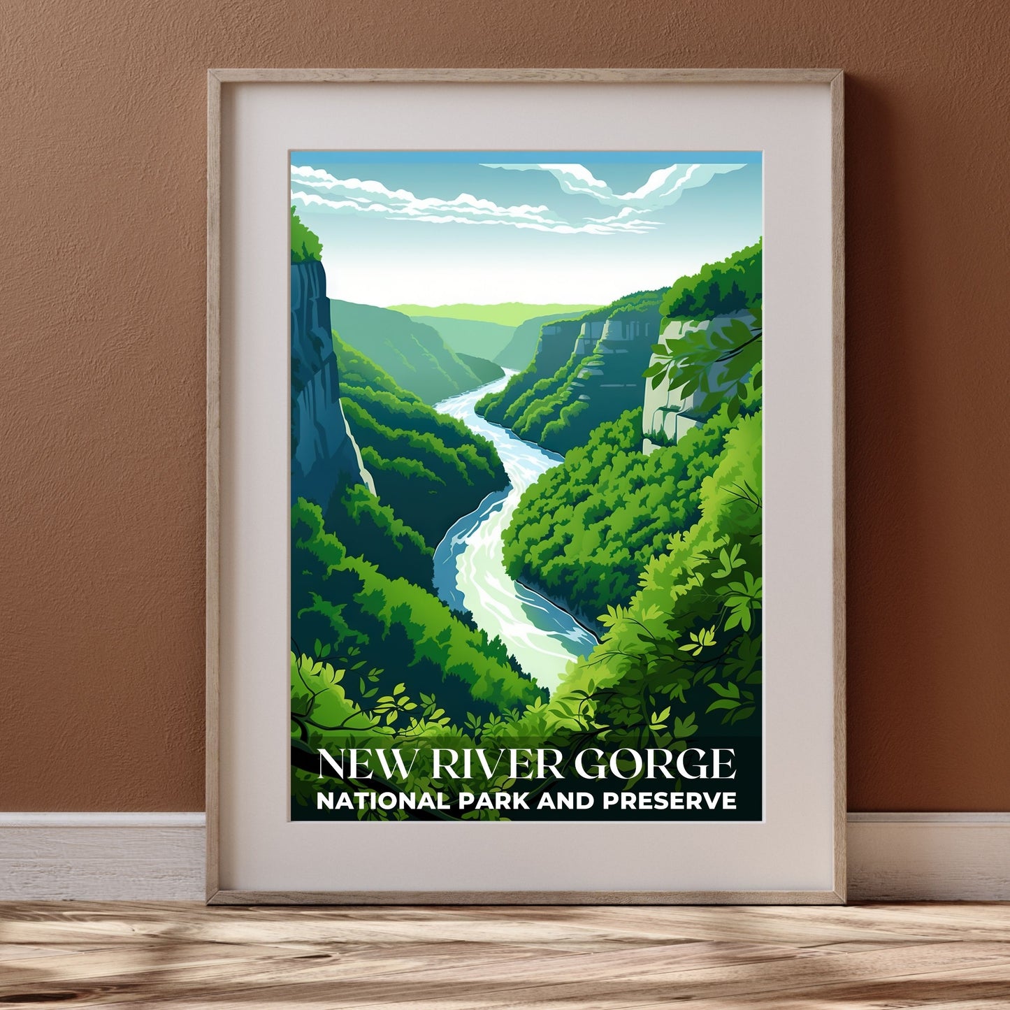 New River Gorge National Park Poster | S01