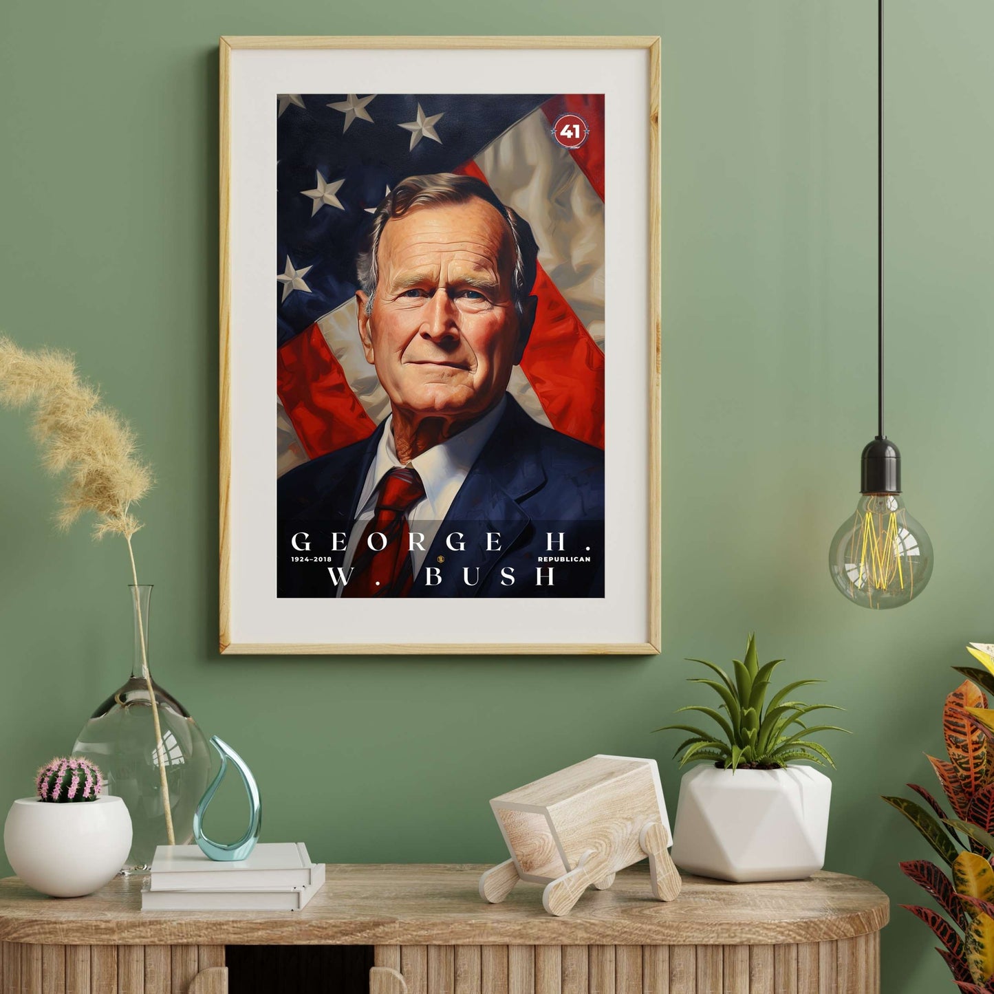 George H W Bush Poster | S04