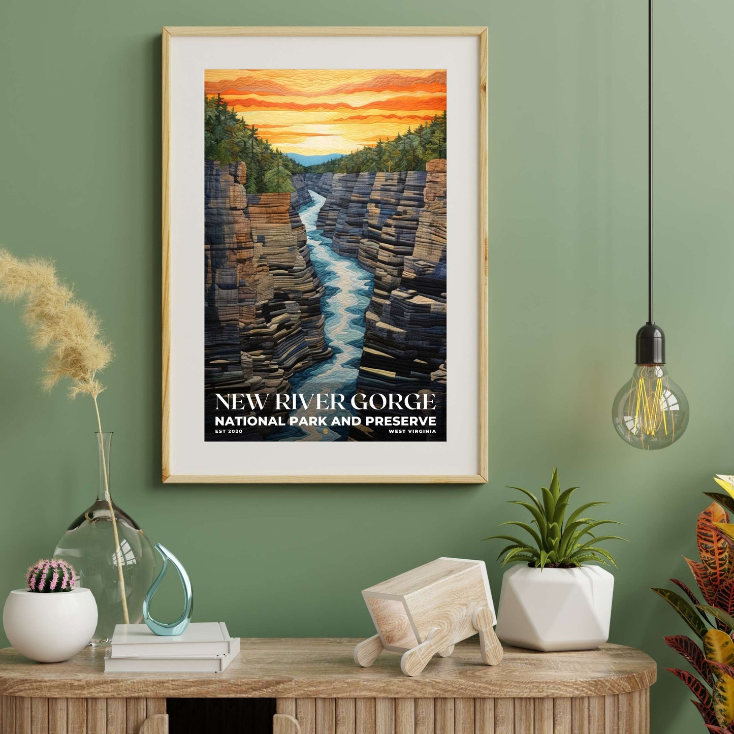 New River Gorge National Park Poster | S09