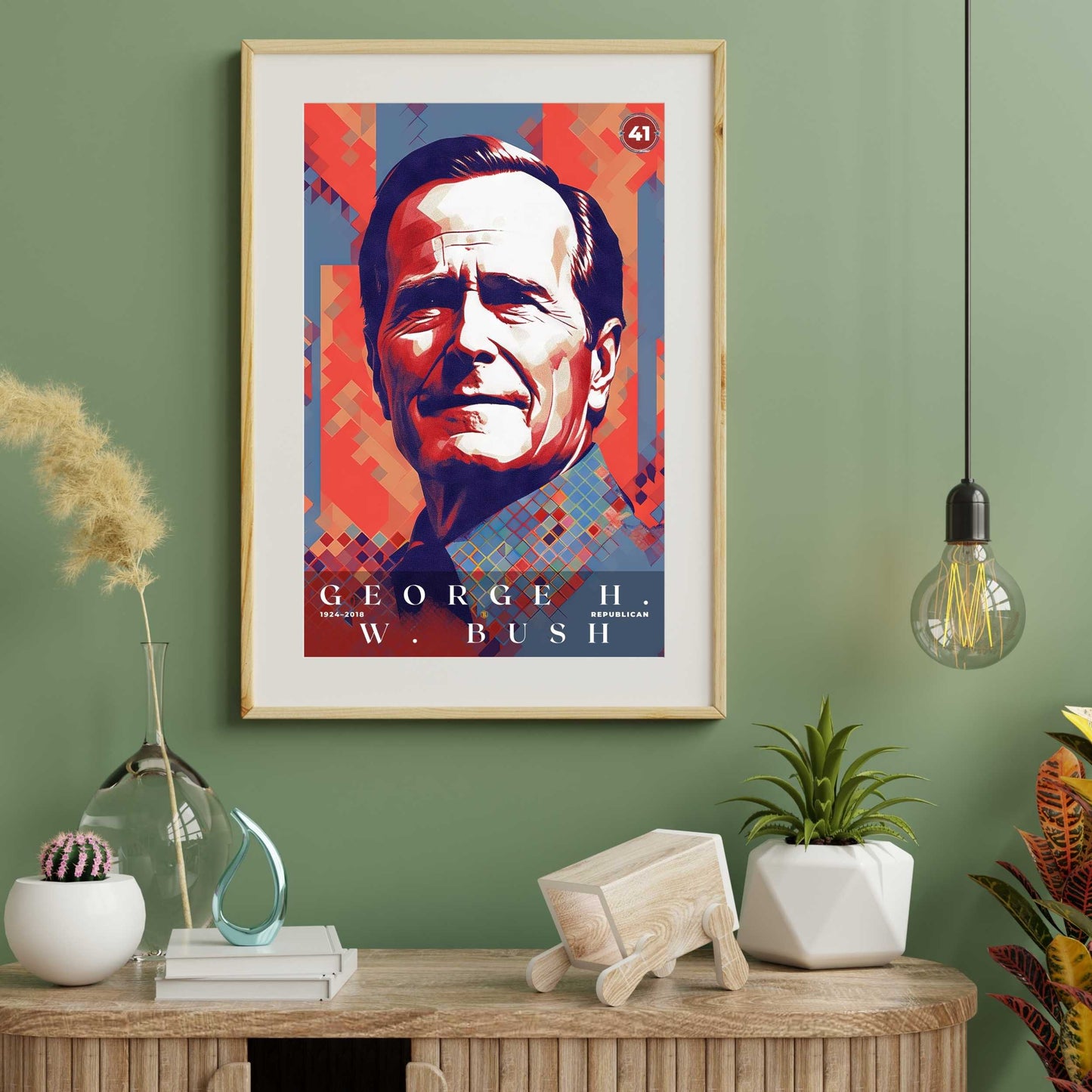 George H W Bush Poster | S01